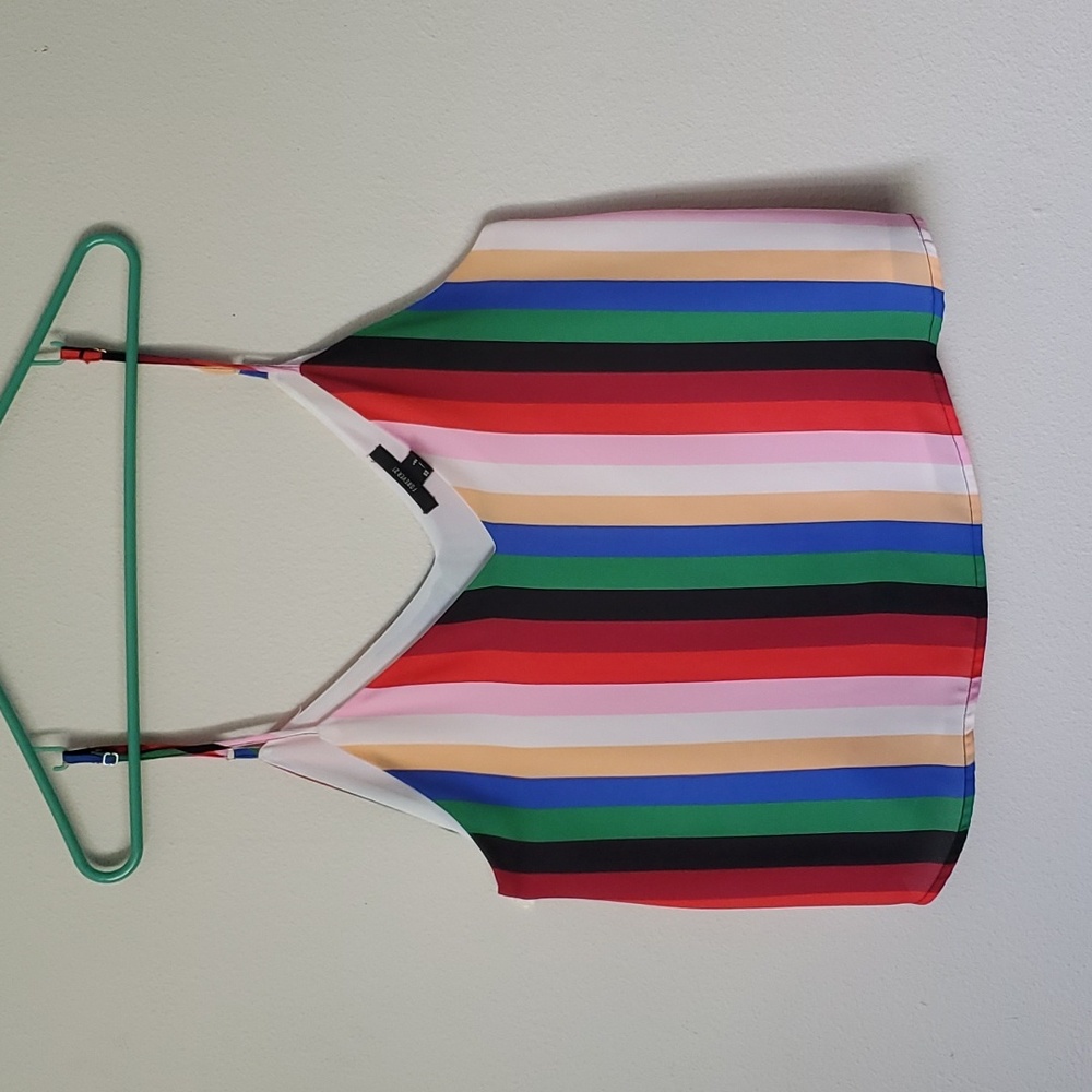 Color Striped Blouse